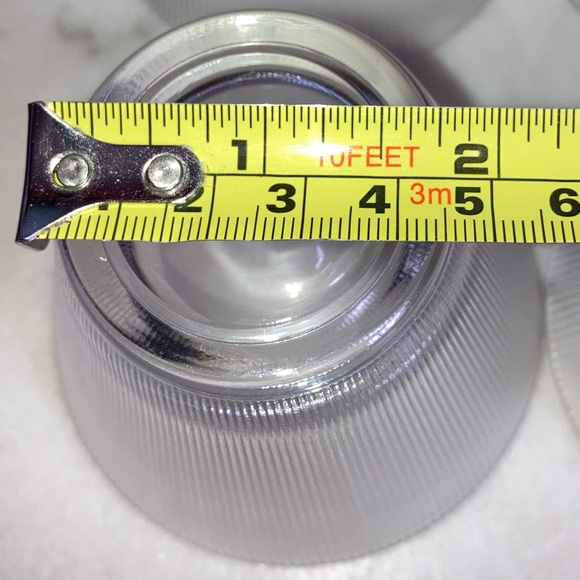 SIX Vintage Federal 1950’s Ribbed Norse Punch Glass Cups Mid Century Modern MCM - Picture 8 of 12